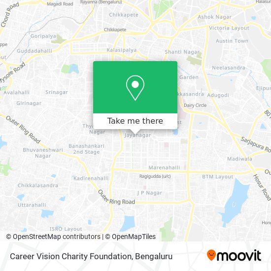 Career Vision Charity Foundation map