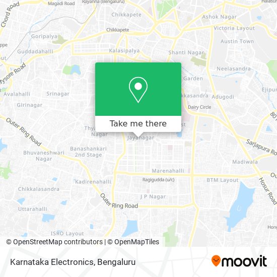 Karnataka Electronics map