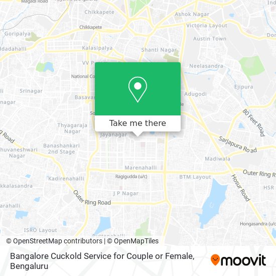 Bangalore Cuckold Service for Couple or Female map