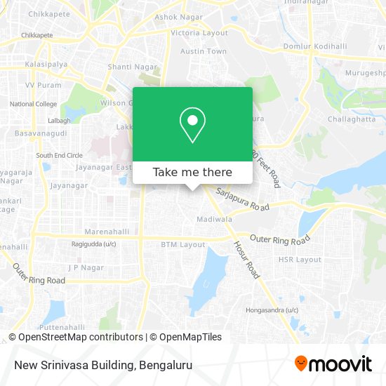 New Srinivasa Building map