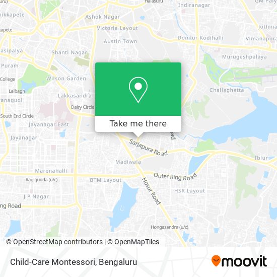 Child-Care Montessori map