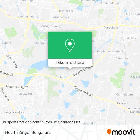 Health Zingo map