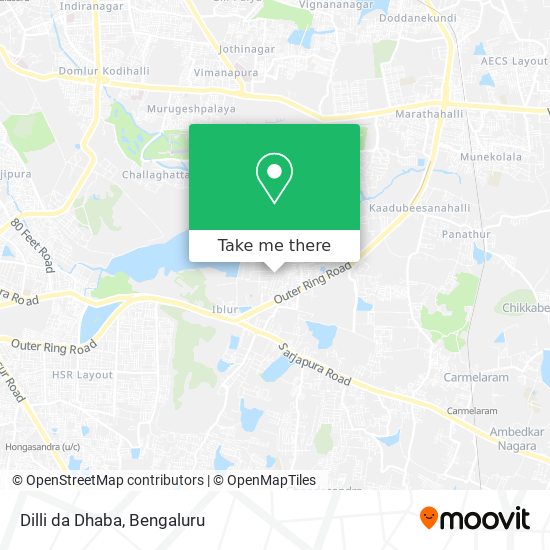 Dilli da Dhaba map