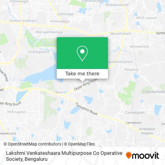Lakshmi Venkateshaara Multipurpose Co Operative Society map