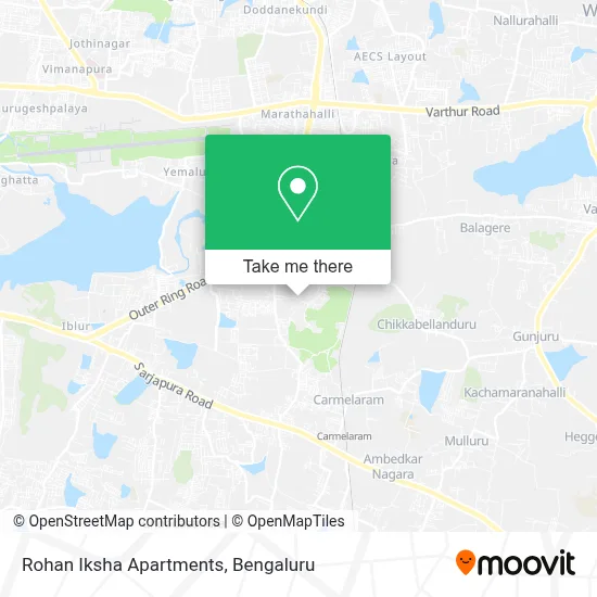 Rohan Iksha Apartments map