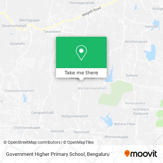 Government Higher Primary School map