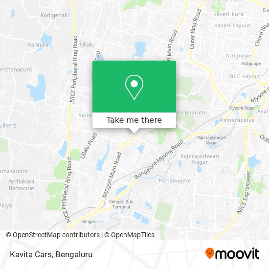 Kavita Cars map