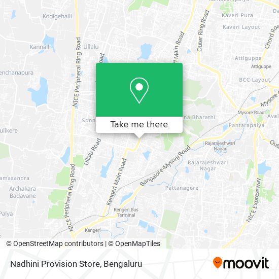 Nadhini Provision Store map