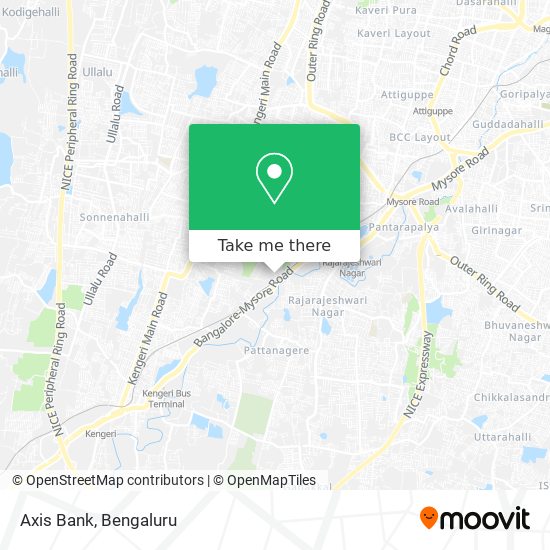 Axis Bank map