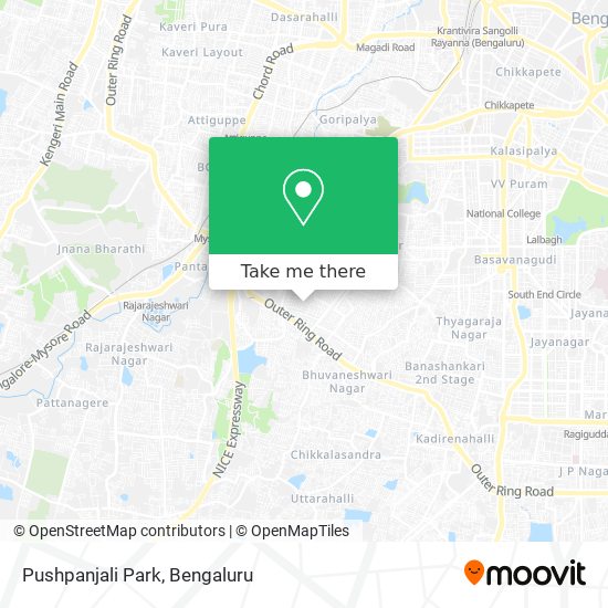 Pushpanjali Park map