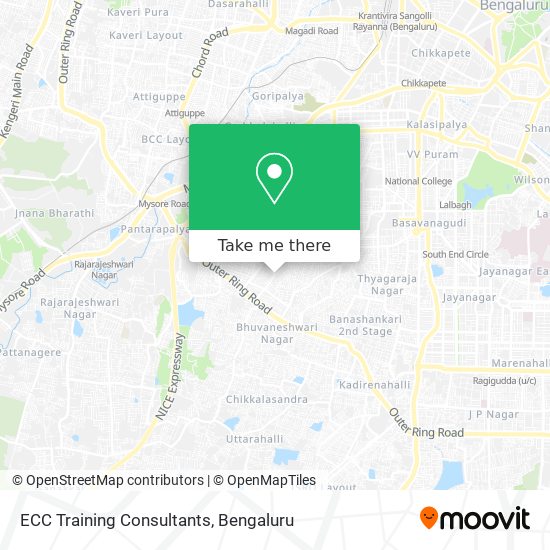 ECC Training Consultants map