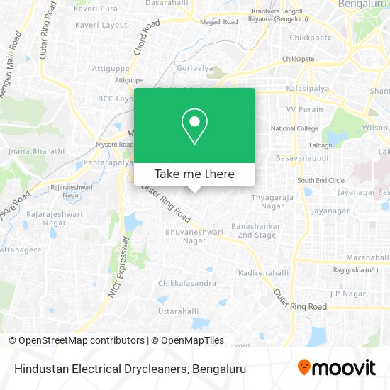 Hindustan Electrical Drycleaners map