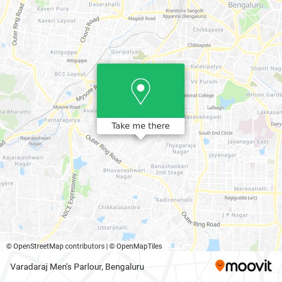 Varadaraj Men's Parlour map