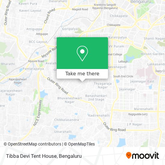 Tibba Devi Tent House map