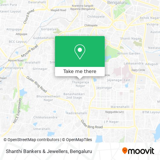 Shanthi Bankers & Jewellers map