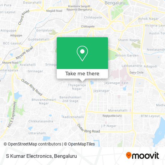 S Kumar Electronics map