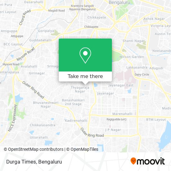 Durga Times map