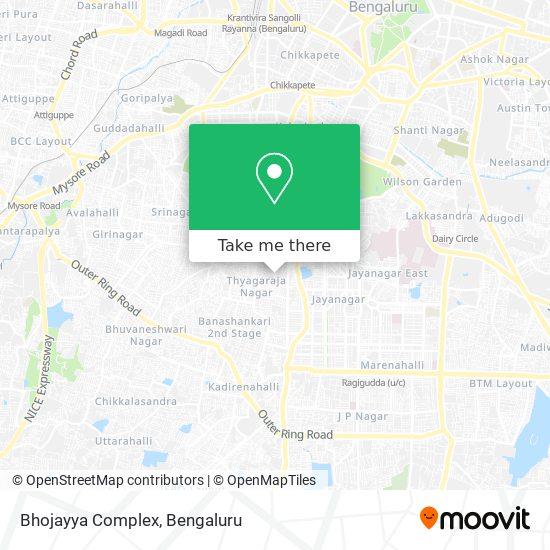 Bhojayya Complex map