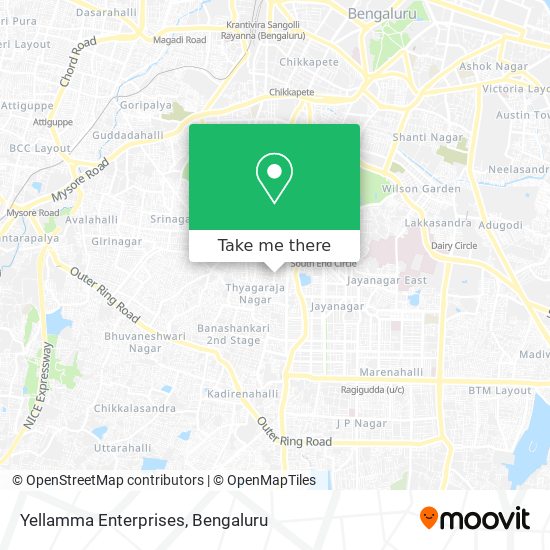 Yellamma Enterprises map