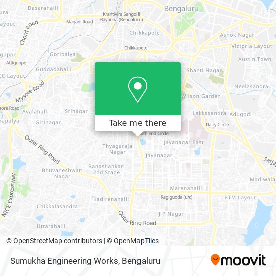 Sumukha Engineering Works map