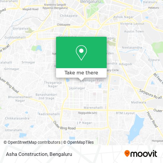 Asha Construction map