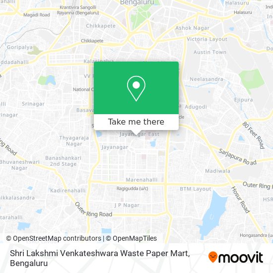 Shri Lakshmi Venkateshwara Waste Paper Mart map