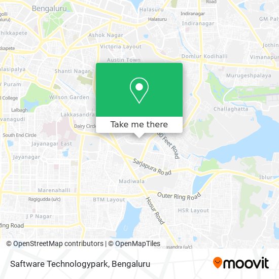 Saftware Technologypark map