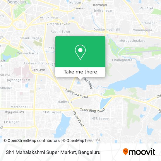 Shri Mahalakshmi Super Market map