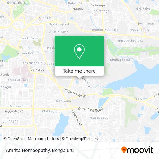 Amrita Homeopathy map