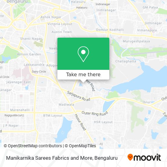 Manikarnika Sarees Fabrics and More map