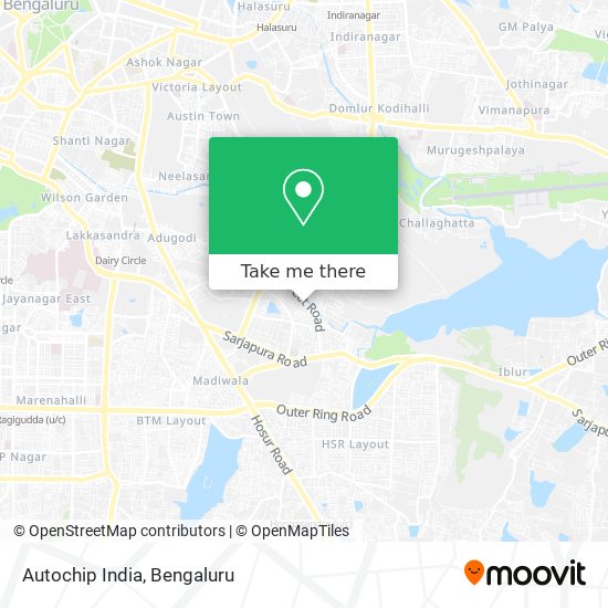 Autochip India map