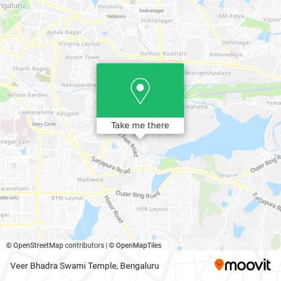 Veer Bhadra Swami Temple map
