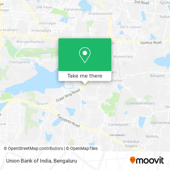 Union Bank of India map