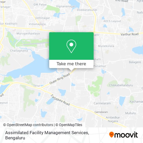 Assimilated Facility Management Services map