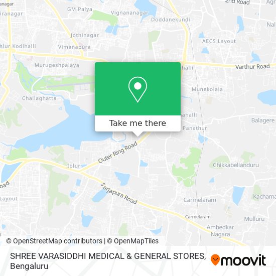 SHREE VARASIDDHI MEDICAL & GENERAL STORES map