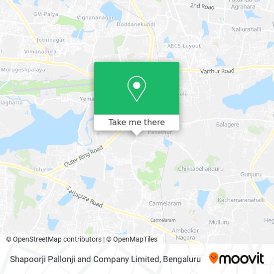 Shapoorji Pallonji and Company Limited map
