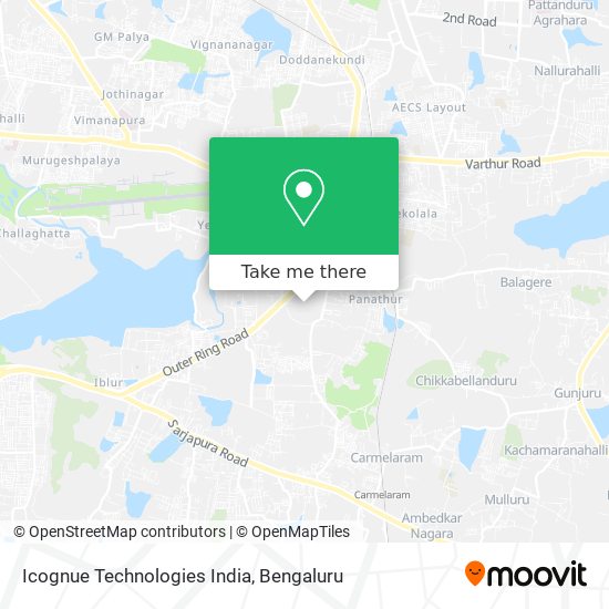 Icognue Technologies India map