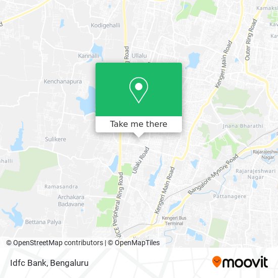 Idfc Bank map