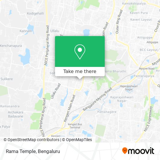 Rama Temple map