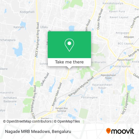 Nagade MRB Meadows map