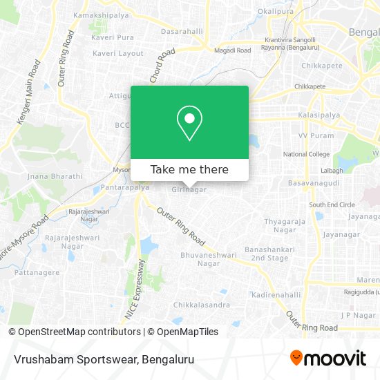 Vrushabam Sportswear map