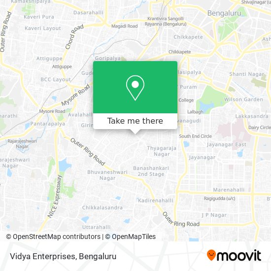 Vidya Enterprises map