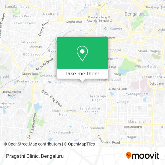 Pragathi Clinic map