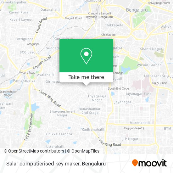 Salar computierised key maker map