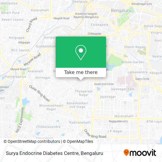 Surya Endocrine Diabetes Centre map