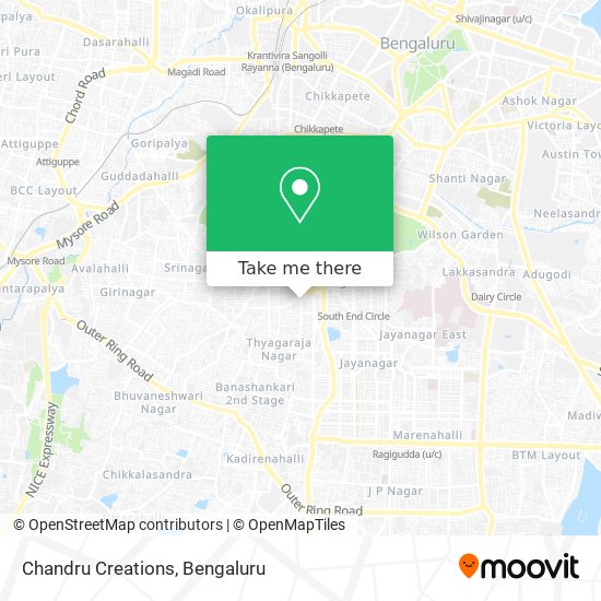 Chandru Creations map