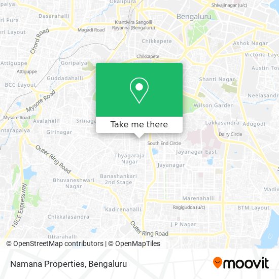 Namana Properties map