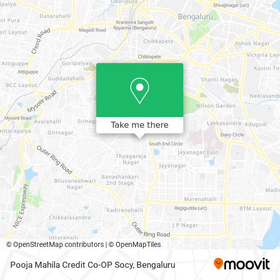 Pooja Mahila Credit Co-OP Socy map