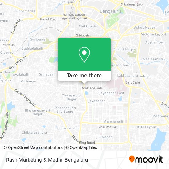 Ravn Marketing & Media map