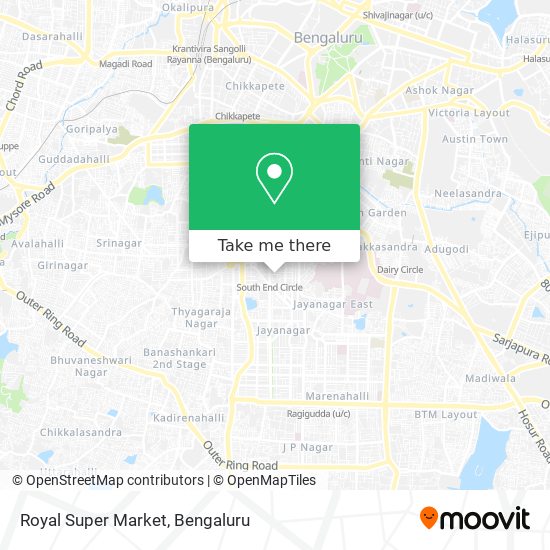 Royal Super Market map